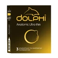 Презервативи Dolphi Anatomic Ultra Thin, 3 шт.
