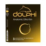 Презервативи Dolphi Anatomic Ultra Thin, 3 шт.: ціни та характеристики