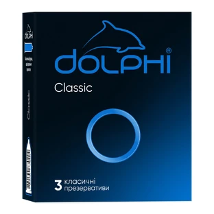 Презервативы Dolphi Classic, 3 шт.