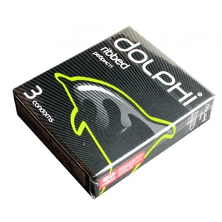Презервативы Dolphi Ribbed 3 шт