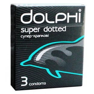 Презервативы Dolphi Super Dotted 3 шт