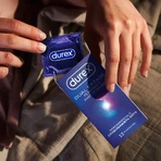 Презервативи латексні з силіконовою змазкою DUREX® Dual Extase (рельєфні з анестетиком), 12 шт. : ціни та характеристики