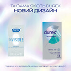 Презервативи латексні з силіконовою змазкою DUREX Іnvisible ультратонкі, 12 шт.: ціни та характеристики