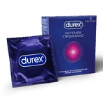 Презервативы латексные с силиконовой смазкой DUREX® Intense Orgasmic (рельефные, со стимулирующим гелем-смазкой), 3 шт.: цены и характеристики