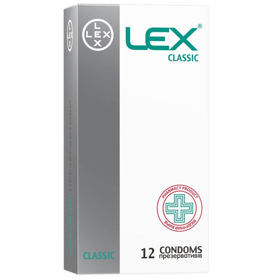 Презервативи Lex Classic, 12 шт.: ціни та характеристики