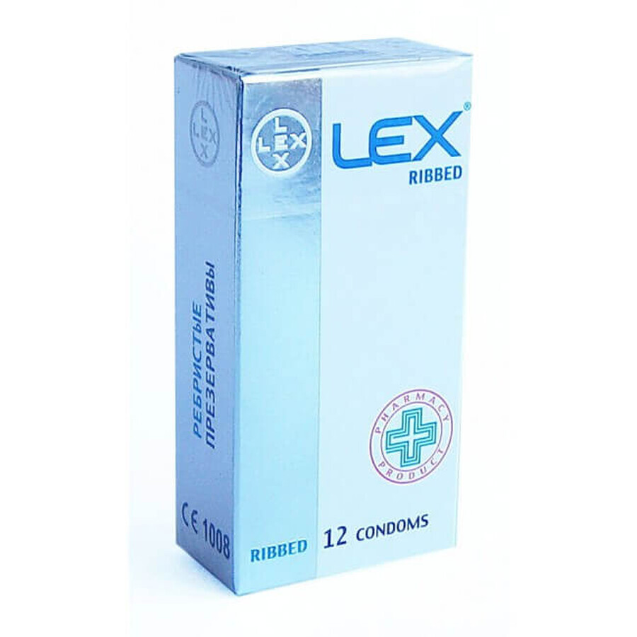 Презервативы Lex Ребристые 12 шт: цены и характеристики