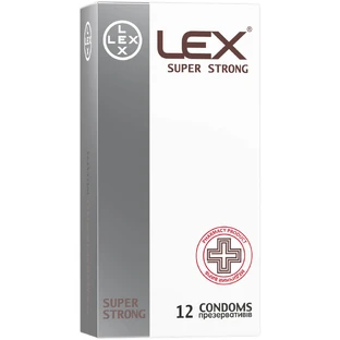 Презервативи Lex Super Strong, 12 шт.