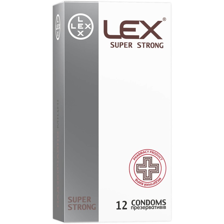 Презервативи Lex Super Strong, 12 шт.: ціни та характеристики