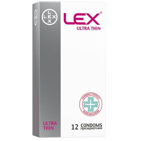Презервативы Lex Ultra Thin, 12 шт.