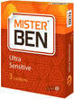 Презервативи Mister Ben Тонкі 3 шт