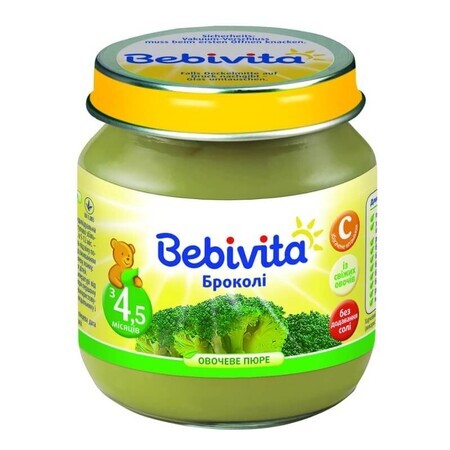 Пюре овочеве "броколі" тм "bebivita" 100 г