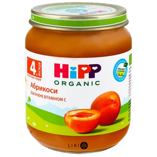 Абрикосы hipp 125 г