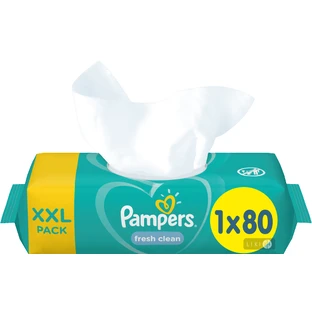 Детские влажные салфетки Pampers Fresh Clean 80 шт