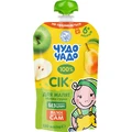 Сік дитячий Чудо-Чадо яблучно-грушевий з м'якоттю без цукру з 6 місяців 130 мл