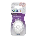 Соска силіконова Philips AVENT Natural змінний потік для дітей з 3 місяців 2 шт SCF655/27