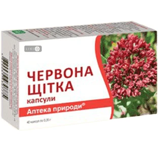 Червона Щітка капсули, №40
