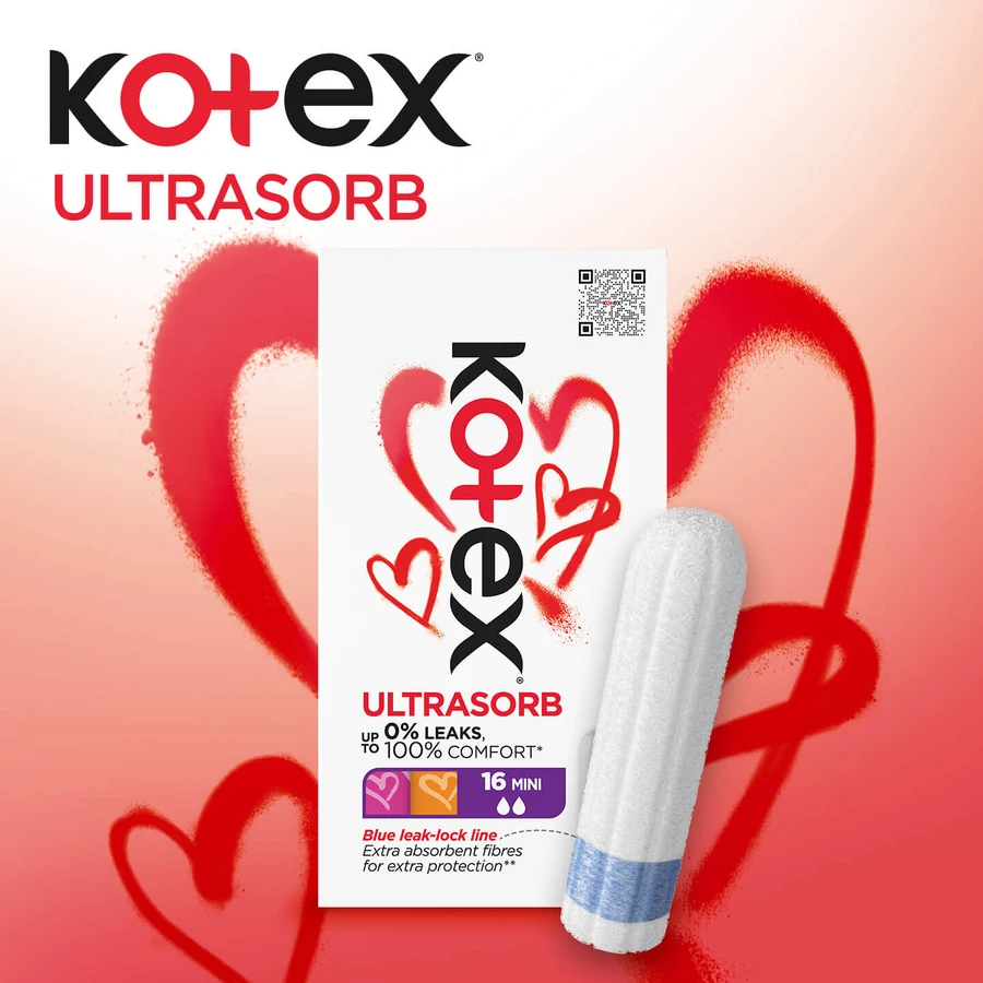 Тампони гігієнічні Kotex Mini 16 шт: ціни та характеристики