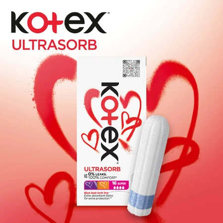 Тампони гігієнічні Kotex Super 16 шт: ціни та характеристики