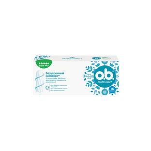 Тампоны o.b. ProComfort Super Plus 16 шт