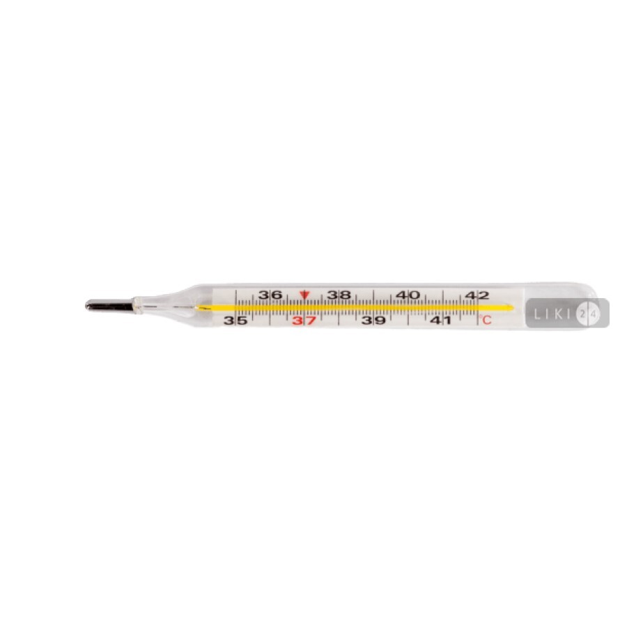 Термометр медичний Igar скляний 1 шт: ціни та характеристики