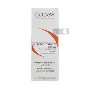Шампунь Ducray Anaphase для стимуляції росту і зміцнення волосся схильних до випадання, 200 мл