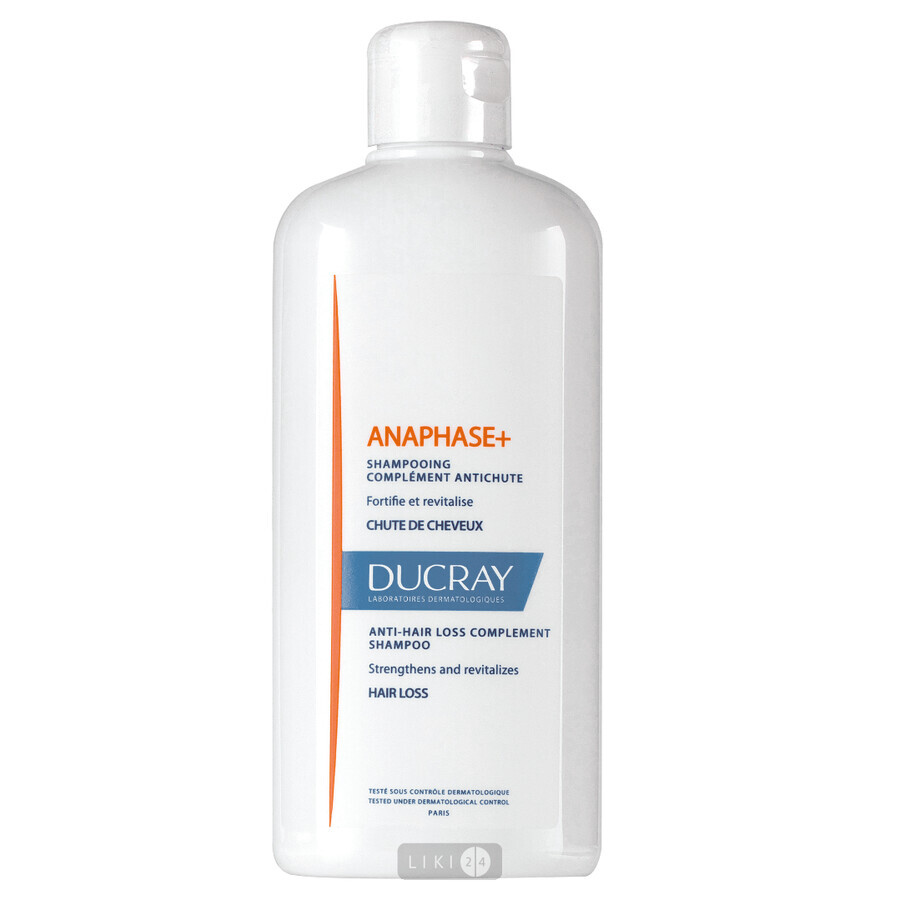 Шампунь Ducray Anaphase для стимуляції росту і зміцнення волосся схильних до випадання, 400 мл: ціни та характеристики