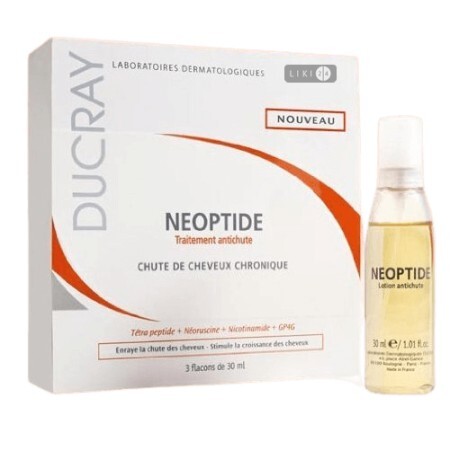 Лосьон Ducray Neoptide от выпадения волос, 30 мл №3