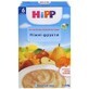 Детская каша HiPP Пшеничная с фруктами молочная с 6 месяцев, 250 г