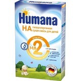 Молочна суха суміш Humana НА 2 Гіпоалергенна з пребіотиками 500 г