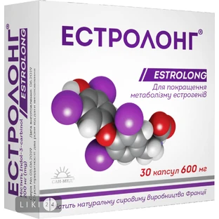 Естролонг капсули 600 мг, №30