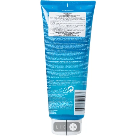 Гель-мус для вмивання La Roche-Posay Ефаклар для очищення проблемної шкіри, 300 мл: ціни та характеристики