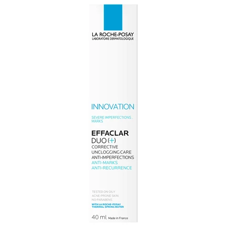 Крем для обличчя La Roche-Posay Effaclar Duo + з антирецидивною дією для догляду за жирною проблемною шкірою, 40 мл: ціни та характеристики