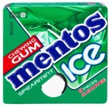Жевательная резинка Mentos Chewing Gum Ice без сахара мята 12,9 г