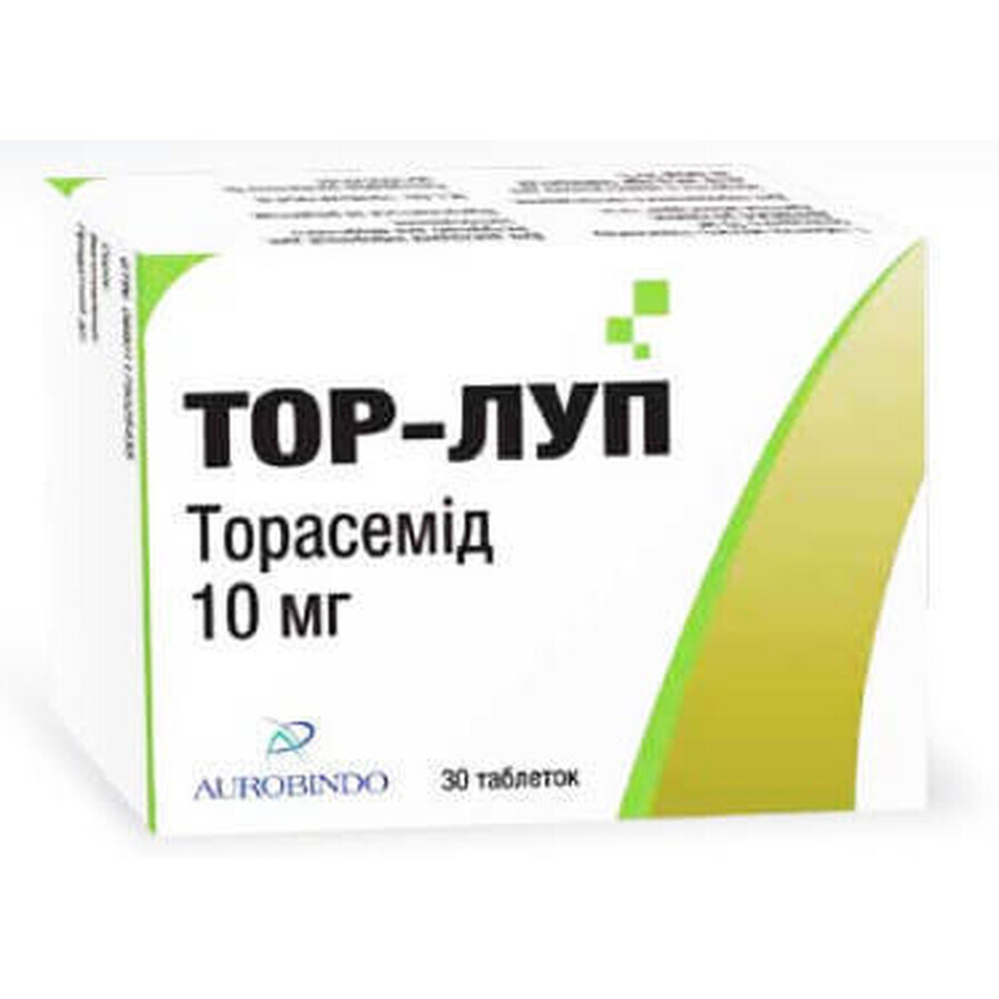 Тор-луп табл. 10 мг блистер №30: цены и характеристики
