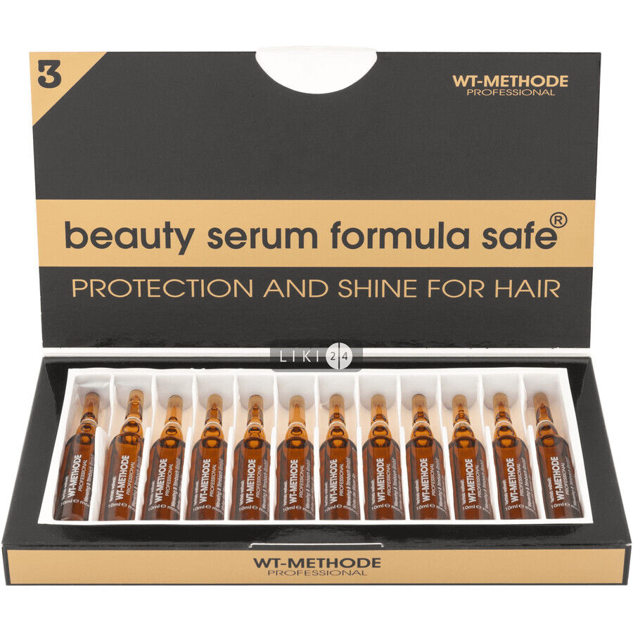 Средство для волос Beauty Serum Formula Safe №3 ампулы 12 шт: цены и характеристики