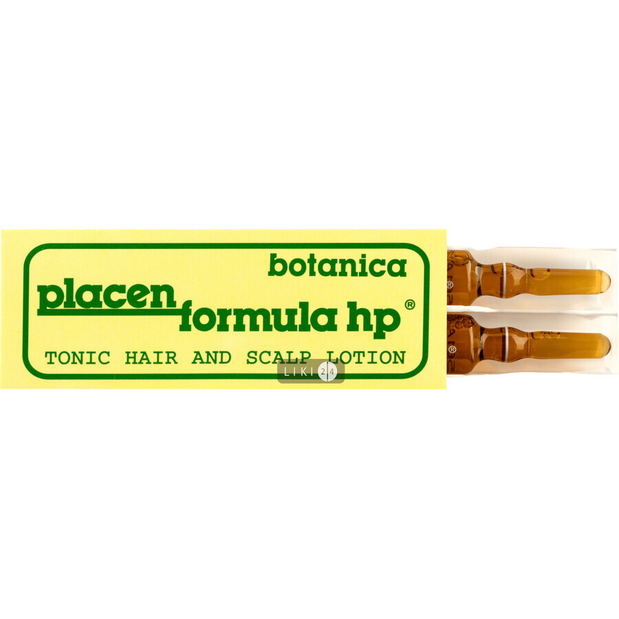 Средство для волос Placen Formula HP Botanica №4 ампулы 2 шт: цены и характеристики