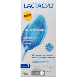 Гель для интимной гигиены Lactacyd Увлажняющий, 200 мл с дозатором