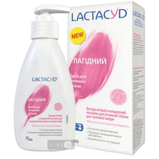 Гель для интимной гигиены Lactacyd Нежный, 200 мл, с дозатором