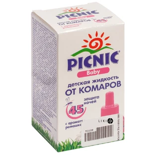 Жидкость от комаров Picnic Baby 30 мл 45 ночей