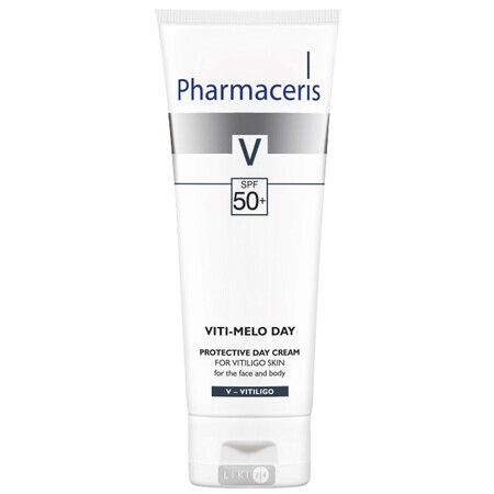 Крем для лица Pharmaceris V Vity-Melo Защитный дневной для кожи лица и тела с витилиго и гиперпигментацией, 75 мл
