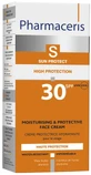 Увлажняющий солнцезащитный крем для лица Pharmaceris S Sun Protect SPF30 50 мл