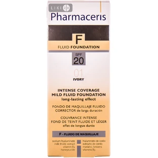 Увлажняющий тональный крем Pharmaceris F 30 мл, слоновая кость