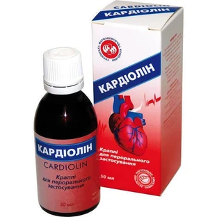 Кардиолин кап. д/перорал. прим. фл. 50 мл