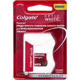 Зубна нитка Colgate Optic White відбілююча, 25 м