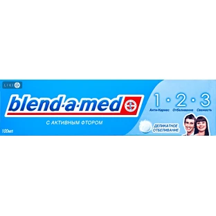 Зубна паста Blend-a-med 3-ефект Делікатне відбілювання, 100 мл