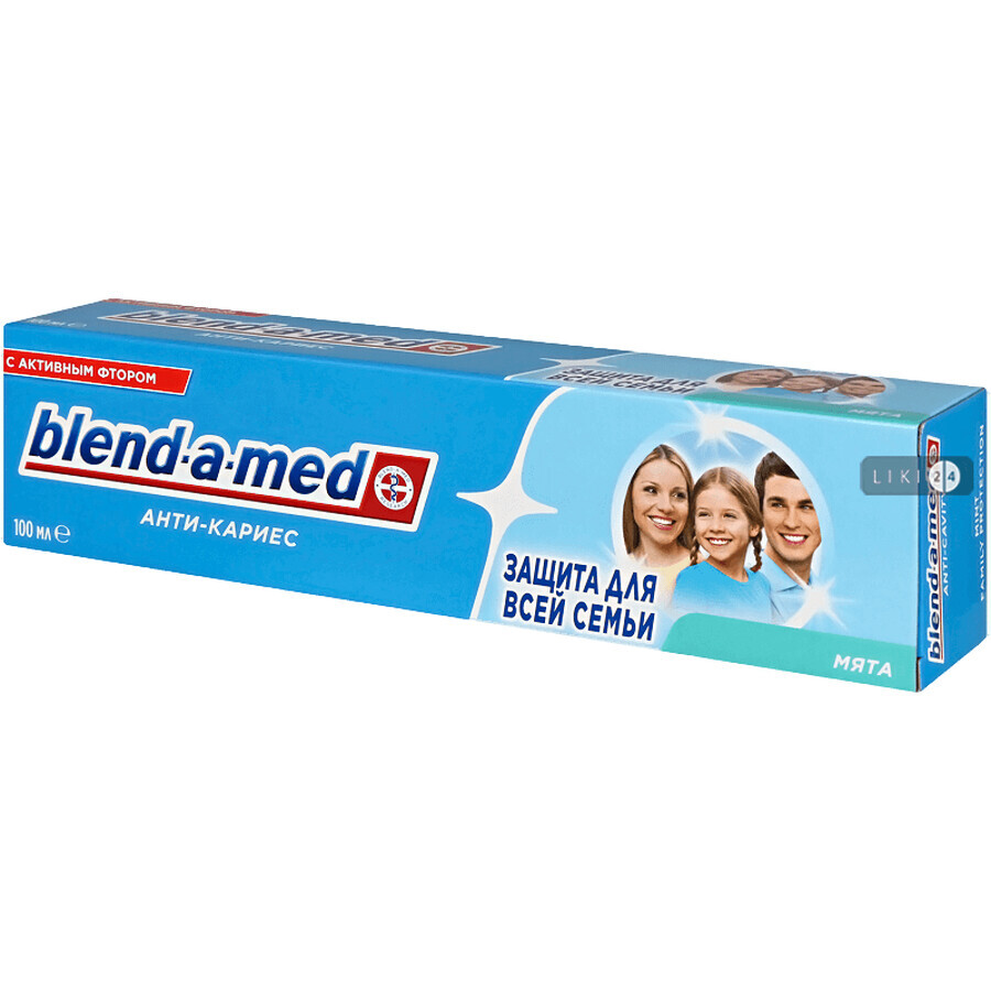 Зубна паста Blend-a-med Анти-карієс Mint, 100 мл: ціни та характеристики