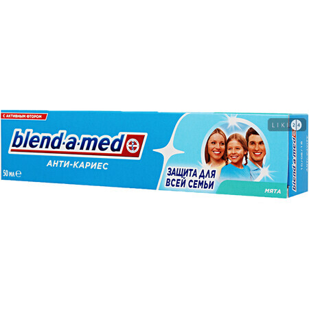 Зубная паста Blend-a-med Анти-Кариес Mint, 50 мл