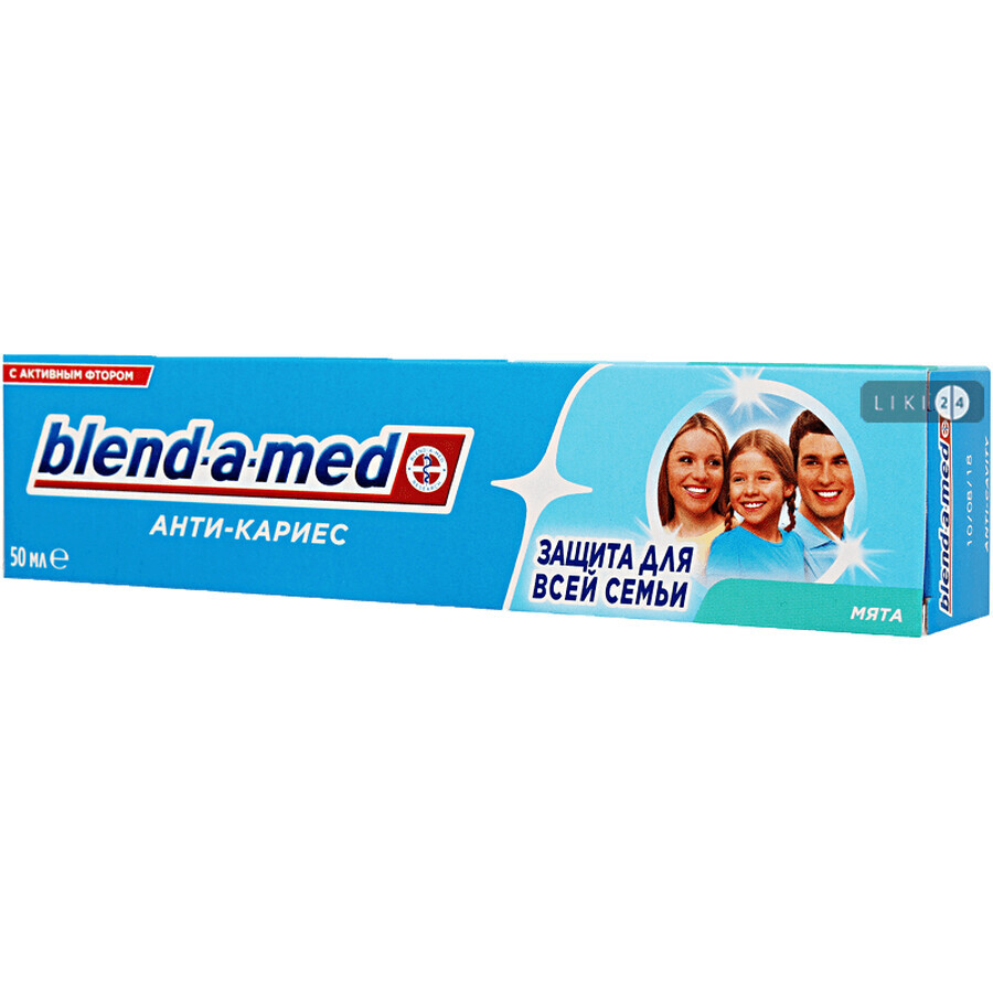 Зубная паста Blend-a-med Анти-Кариес Mint, 50 мл: цены и характеристики