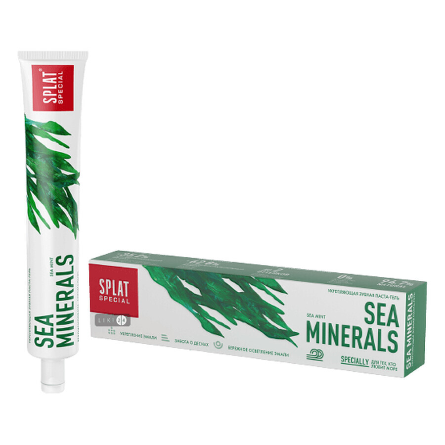 Зубная паста Splat Special Sea Minerals, 75 мл: цены и характеристики