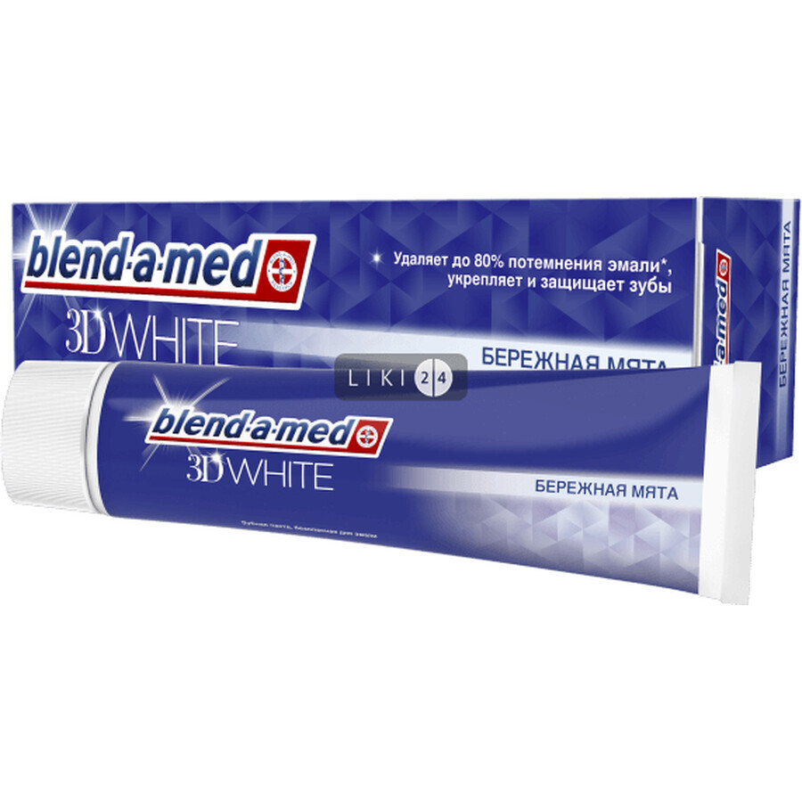 Зубна паста Blend-a-med 3D White Medic Delicate, 100 мл: ціни та характеристики